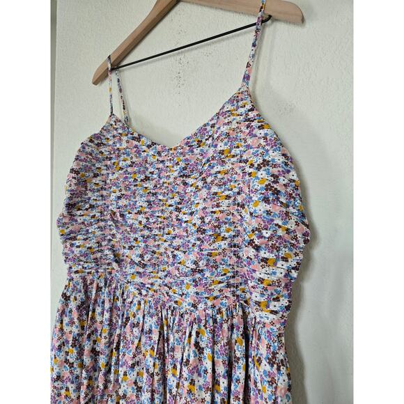 On 34th Plus Floral Smocked Midi Dress – Size 2X, NWT - Picture 5 of 11